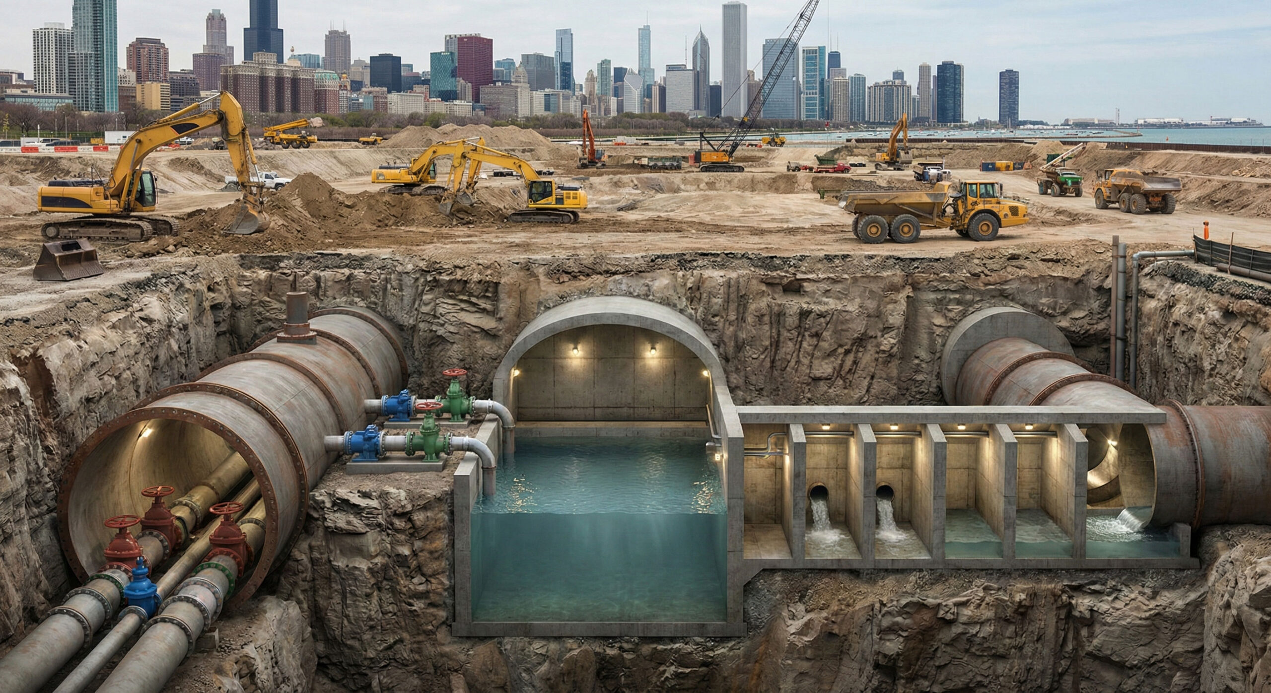 Infraestructura hidráulica profunda